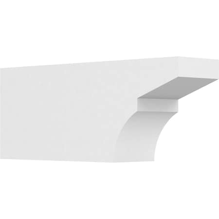 Ekena Millwork Standard Monterey Architectural Grade PVC Rafter Tail, 5"W X 8"H X 20"L RFTP05X08X20MON